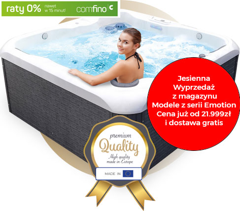 Jacuzzi ogrodowe spa całoroczne