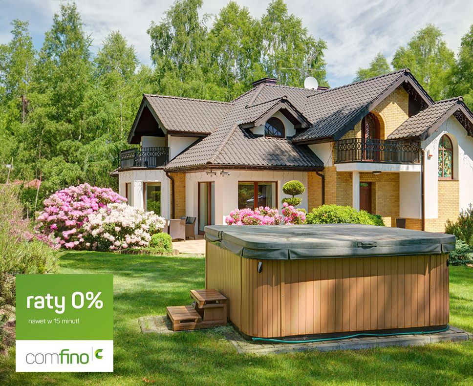 Jacuzzi ogrodowe całoroczne spa